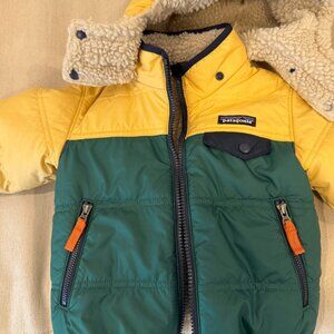 Patagonia Reversible Tribbles Hooded Jacket - 2T